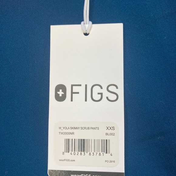 Figs Scrubs Deep Reef XXS Catarina top and XXS Yola pants - Picture 7 of 8